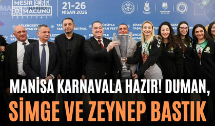 Manisa Karnavala Hazır! Duman, Simge ve Zeynep Bastık...