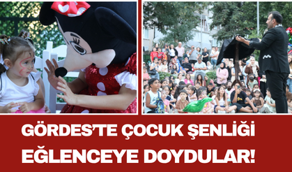 Gördes’te Çocuk Şenliği: Eğlenceye Doydular!
