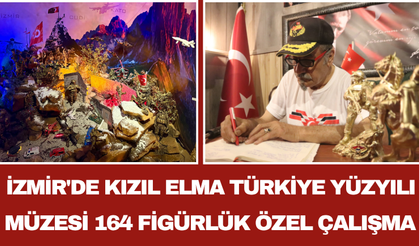İzmir'de Kızıl Elma Türkiye Yüzyılı Müzesi 164 Figürlük Özel Çalışma