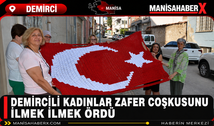 Demircili Kadınlar Zafer Coşkusunu İlmek İlmek Ördü