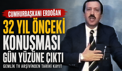 Erdoğan’ın 1994 tarihli Gemlik TV konuşmasının ortaya çıkarılması