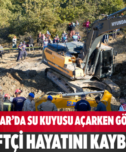 Akhisar’da su kuyusu açarken göçükte 2 çiftçi hayatını kaybetti
