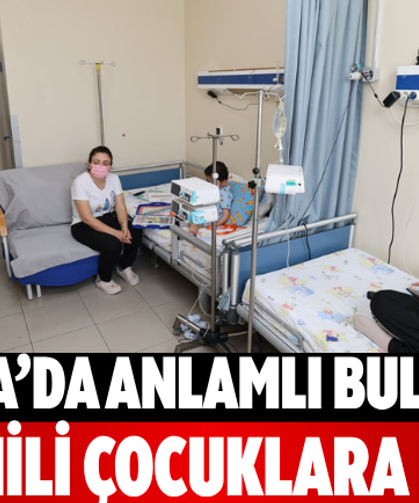 Manisa’da anlamlı buluşma Lösemili çocuklara umut