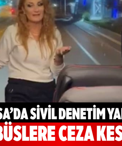 Manisa’da sivil denetim yapıldı Otobüslere ceza kesildi