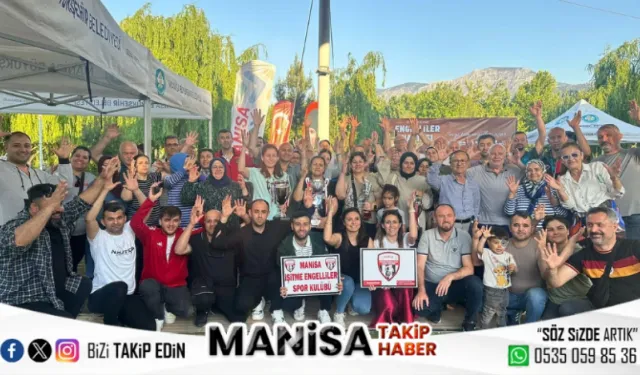 Manisa’da Engelsiz Spor Şenliği Renkli Görüntülere Sahne Oldu