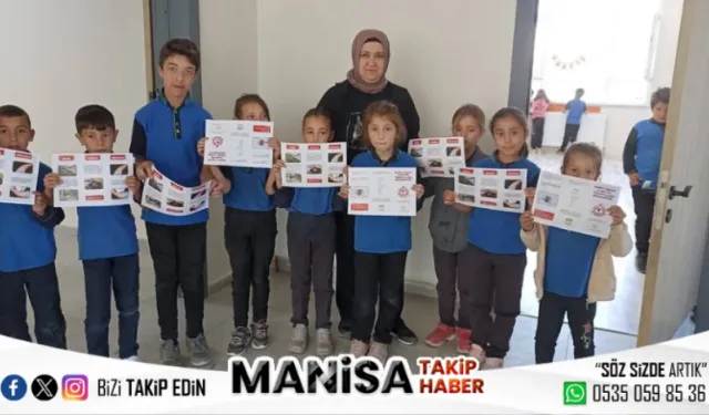 Selendi’de Öğrencilere Kene ve KKKA Eğitimi