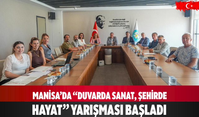 Manisa’da “Duvarda Sanat, Şehirde Hayat” yarışması başladı