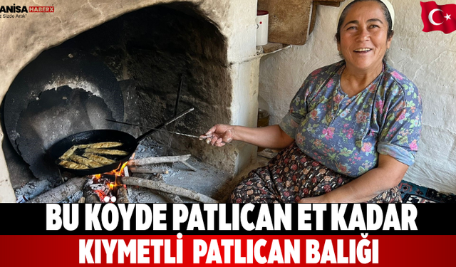 Bu Köyde Patlıcan Et Kadar Kıymetli: Patlıcan Balığı