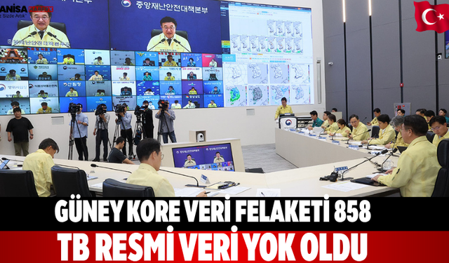 Güney Kore Veri Felaketi 858 TB Resmi Veri Yok Oldu