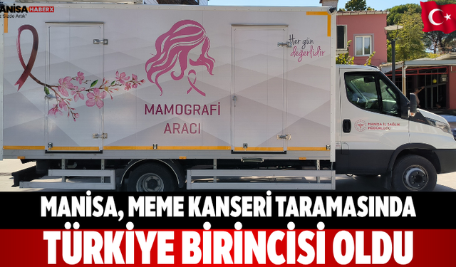 Manisa, Meme Kanseri Taramasında Türkiye Birincisi Oldu