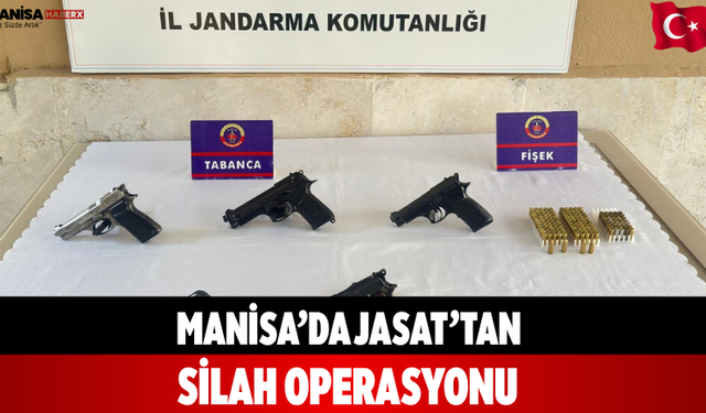 Manisa’da JASAT’tan silah operasyonu