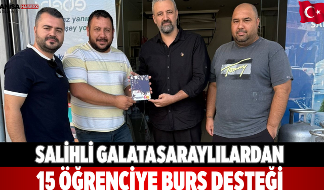 Salihli Galatasaraylılardan 15 öğrenciye burs desteği