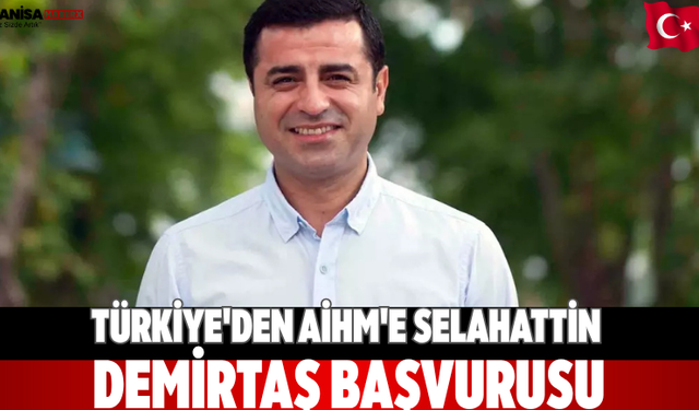 Türkiye'den AİHM'e Selahattin Demirtaş başvurusu