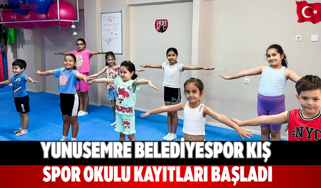 Yunusemre Belediyespor Kış Spor Okulu kayıtları başladı