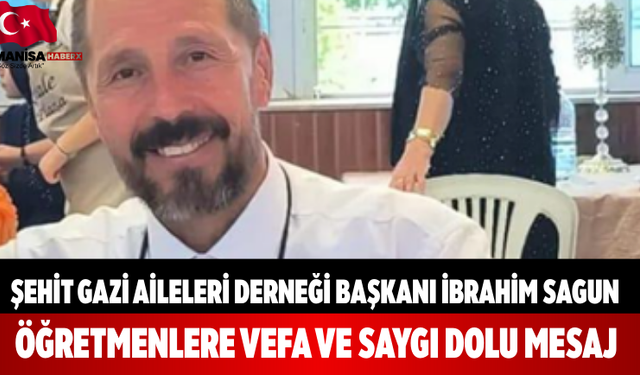 24 Kasım’da Sagun’dan Öğretmenlere Vefa ve Saygı Dolu Mesaj