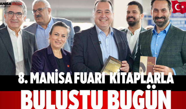 8. Manisa Fuarı  Kitaplarla Buluştu Bugün