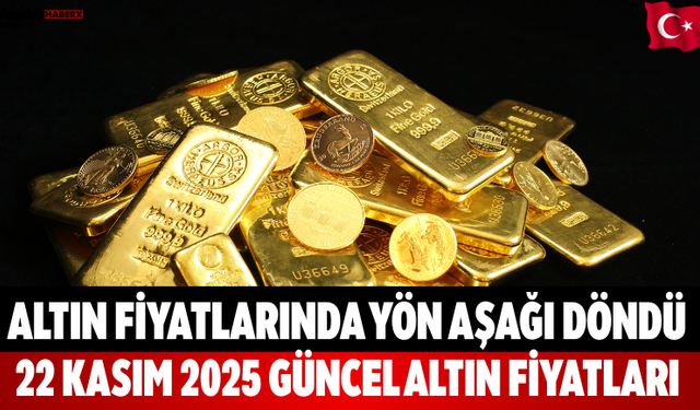 Altın Fiyatlarında Yön Aşağı Döndü