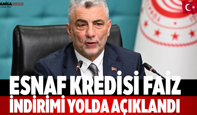 Esnaf Kredisi Faiz  İndirimi Yolda Açıklandı