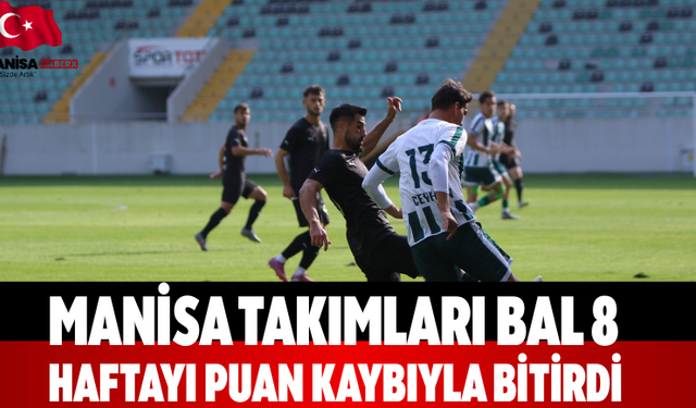 Manisa takımları BAL 8. haftayı puan kaybıyla bitirdi