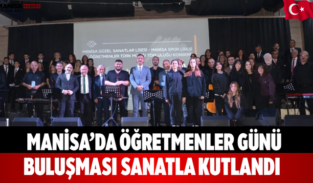 Manisa’da Öğretmenler Günü Buluşması Sanatla Kutlandı
