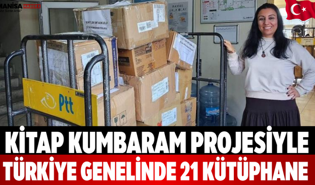 Kitap Kumbaram Projesiyle Türkiye Genelinde 21 Kütüphane