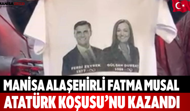 Manisa Alaşehirli Fatma Musal Atatürk Koşusu’nu Kazandı