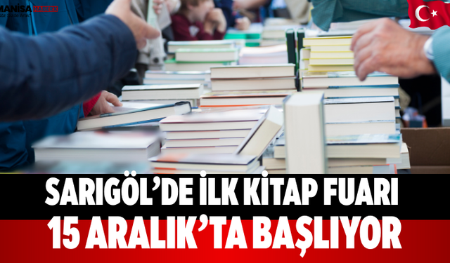 Sarıgöl’de ilk kitap fuarı 15 Aralık’ta başlıyor