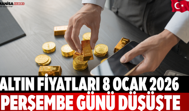 Altın Fiyatları 8 Ocak 2026 Perşembe Günü Düşüşte