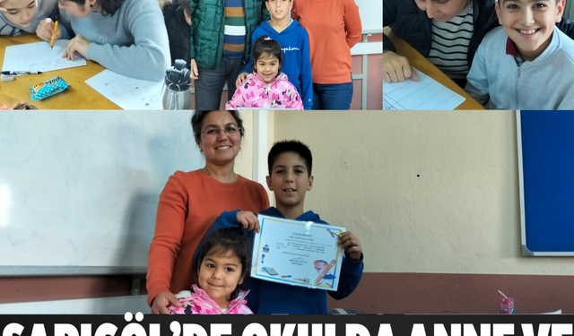 Sarıgöl’de Okulda Anne ve Öğrenciler Oyunlarla Buluştu