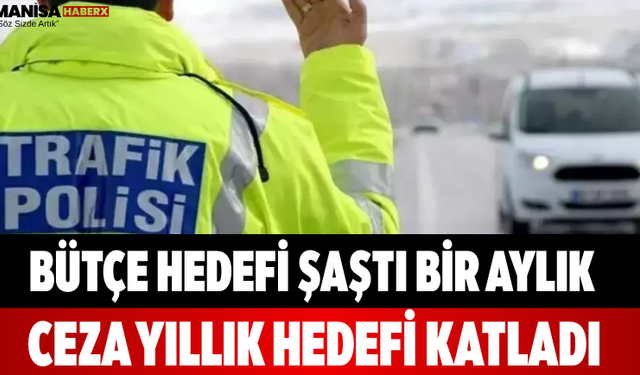Bütçe Hedefi Şaştı Bir Aylık Ceza Yıllık Hedefi Katladı