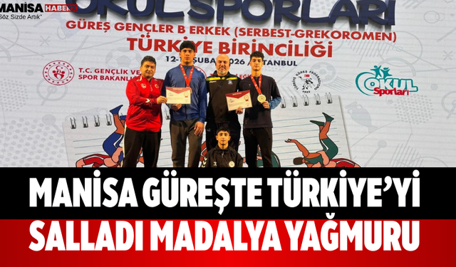 Manisa Güreşte Türkiye’yi Salladı Madalya Yağmuru