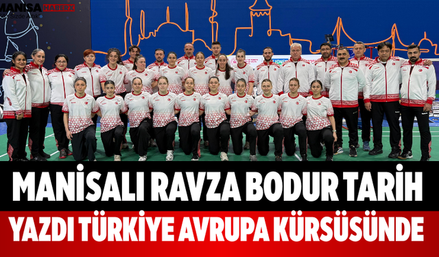 Manisalı Ravza Bodur Tarih Yazdı Türkiye Avrupa Kürsüsünde