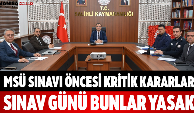 MSÜ Sınavı Öncesi Kritik Kararlar Sınav Günü Bunlar Yasak
