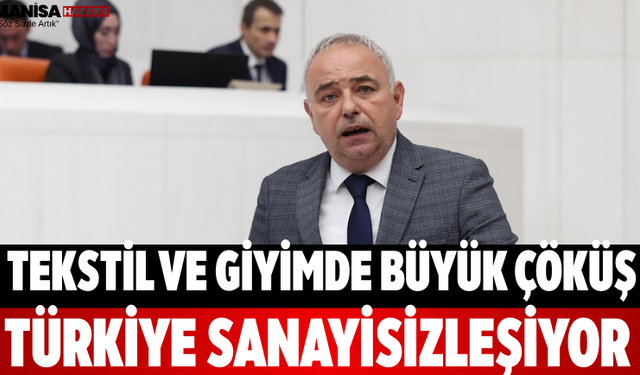 Tekstil ve Giyimde Büyük Çöküş Türkiye Sanayisizleşiyor