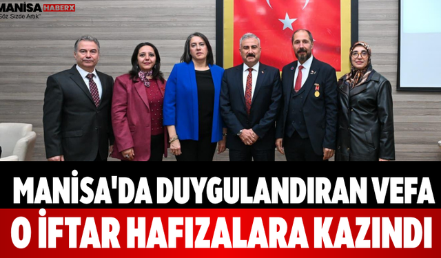 Manisa'da Duygulandıran Vefa O İftar Hafızalara Kazındı