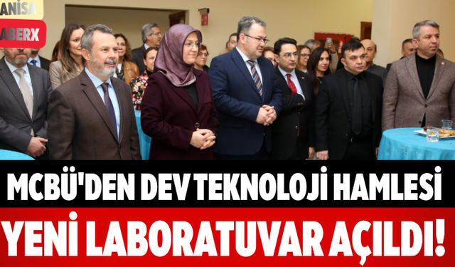 MCBÜ'den Dev Teknoloji Hamlesi Yeni Laboratuvar Açıldı!
