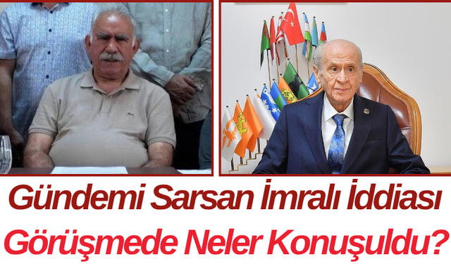 Gündemi Sarsan İmralı İddiası Görüşmede Neler Konuşuldu?