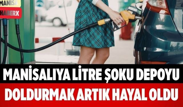 Manisalıya Litre Şoku Depoyu Doldurmak Artık Hayal Oldu