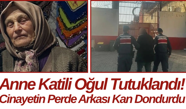 Anne Katili Oğul Tutuklandı! Cinayetin Perde Arkası Kan Dondurdu