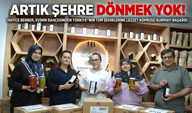 Kırkağaç’ta Bir Kadın Girişimci Doğal Lezzetlerin Sırrı