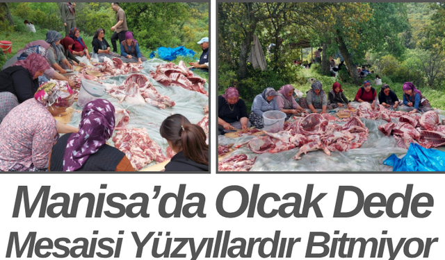 Manisa’da Olcak Dede Mesaisi Yüzyıllardır Bitmiyor