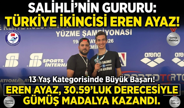 Salihli’nin Gururu: Eren Ayaz Türkiye’yi Salladı!