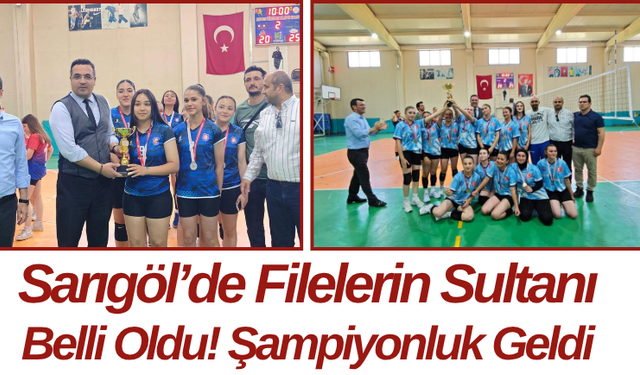 Sarıgöl’de Filelerin Sultanı Belli Oldu! Şampiyonluk Geldi
