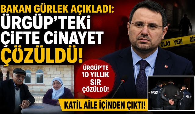 Ürgüp'te 10 Yıllık Sır Çözüldü! Katil Aile İçinden Çıktı