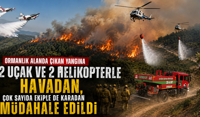 Akhisar’da Olası Facia Önledi: Yangın Söndürüldü