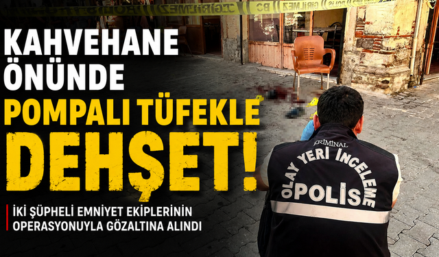 Kula'da Kahvehane Önünde Dehşet: Silahlı Saldırı!