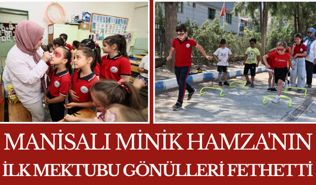 Manisalı Minik Hamza'nın İlk Mektubu Gönülleri Fethetti