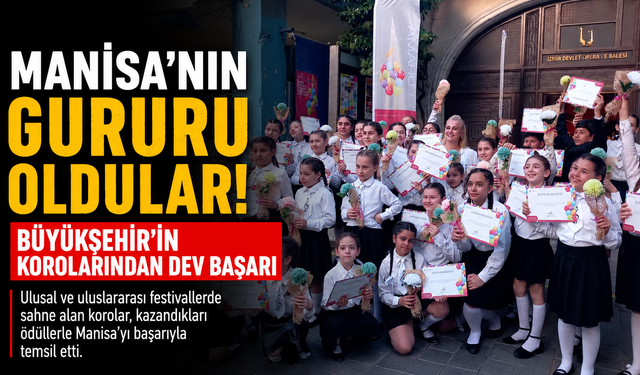 Manisa’nın Sesi Dünya Sahnesinde! Ödüllerle Döndüler