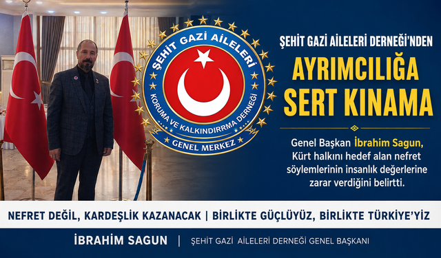 Şehit Gazi Aileleri Derneği’nden Ayrımcılığa Sert Kınama