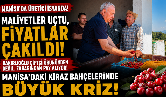 Manisa’da Çiftçi Ürettiği Malın Fiyatını Belirleyemiyor